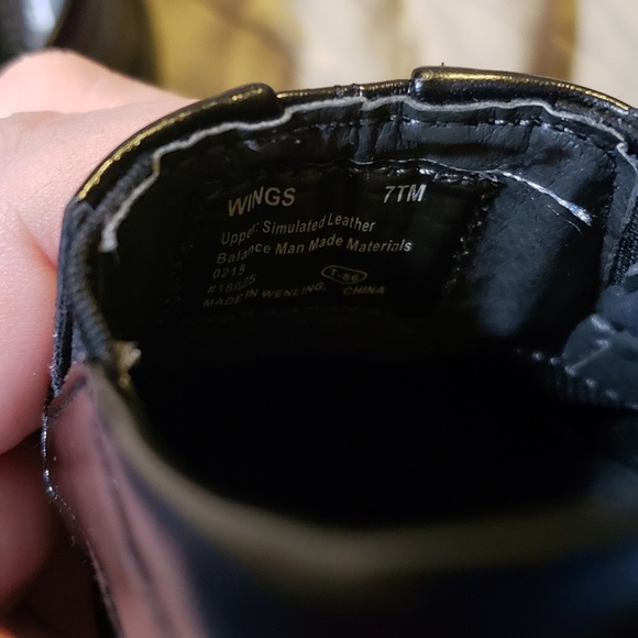 Deer Stag Motivations kids dress shoe size 7 - Picture 3 of 5